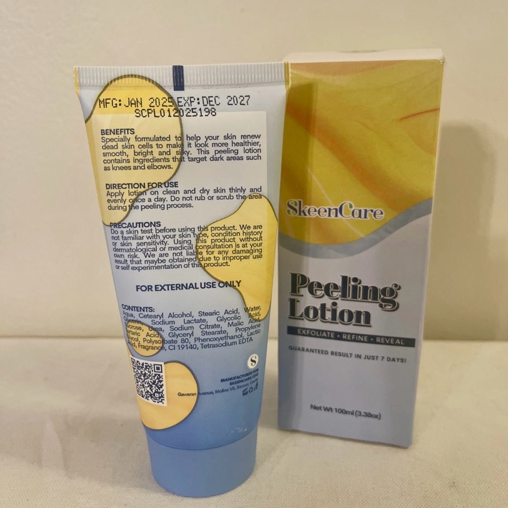SkeenCare Peeling Lotion - Reveal Smooth, Radiant Skin! ✨ - Picture 2 of 7